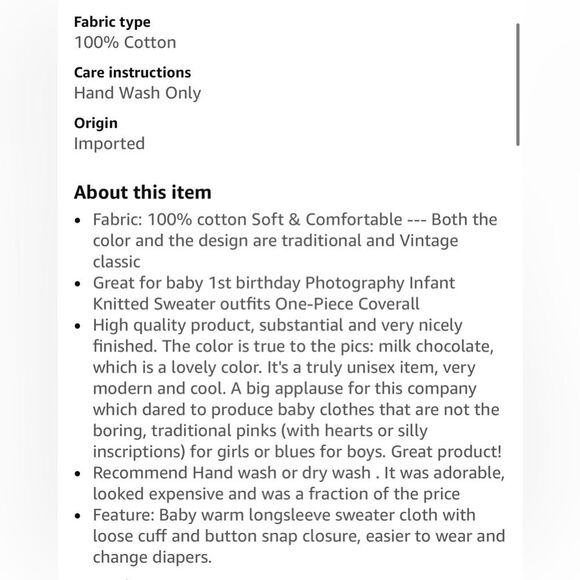 Newborn Baby Boy Knit Overall Sweater Sleeveless Tank Jumpsuit EUC 80 cm - Picture 2 of 6